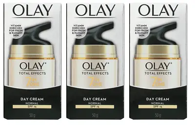 Olay Total Effects 7-In-One Normal Day Cream SPF 15 1.76 Oz (3 Pack) • $29.99