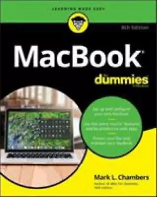 Macbook For Dummies By Chambers Mark L. • $4.84