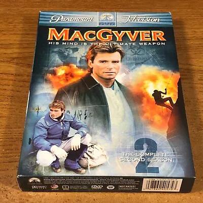 MacGyver The Complete 2nd Season 2 DVD (Used) George Eads • $7.77