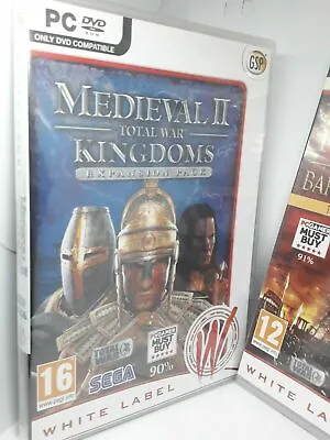 Medieval II: Total War-Kingdoms (PC 2007) & Rome Total War Expansion Pack SEGA • $30.71