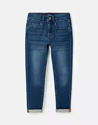 £14.95 • Buy Joules Boys Bradley Jersey Denim Slim Jeans  - Denim