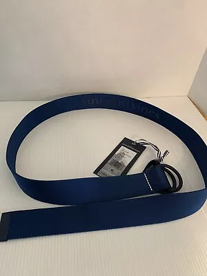 NWT Vineyard Vines Mens  Webbing Belt Size M Blazer Blue • $24.99