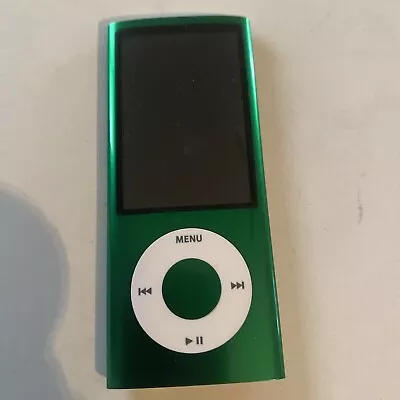 Apple IPod Nano 5th Gen A1320 16GB Green Needs New Battery • $30