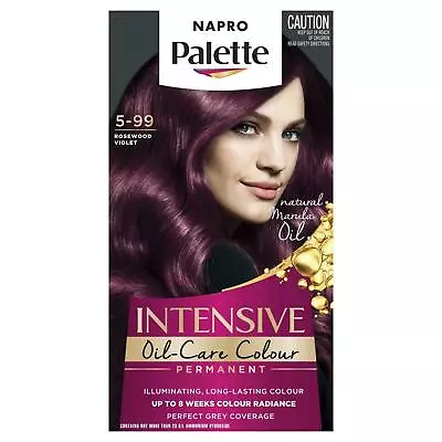 * Schwarzkopf Napro Palette Hair Dye Colouring 5.99 Rosewood Violet Colour • £6.91