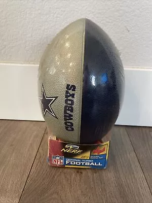 NEW Old Stock Kenner Hasbro Nerf Turbo Football 1998 Dallas Cowboys Sealed NFL D • $85.17