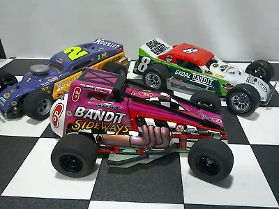 1/12th Bandit Sideways Sprintcar Mardave Kamtec GT12 Stockcar Oval Ratrod Midget • £10