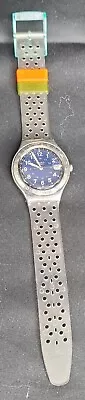 Vintage Swatch AG1993 Swiss Made Men’s/unisex Quartz Wristwatch Untested • $29.99