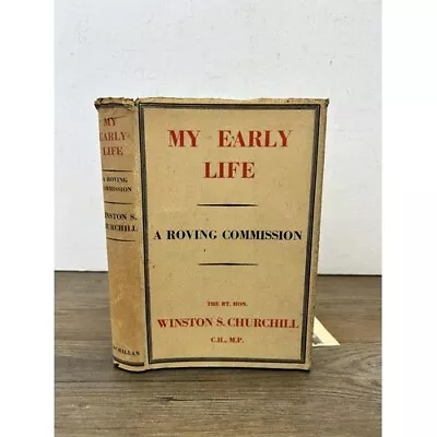 My Early Life A Roving Commission Hardback Book By Winston Churchill (Macmillan • £20