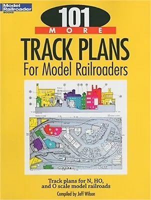 101 More Track Plans For Model Railroaders (Paperback Or Softback) • $14.30