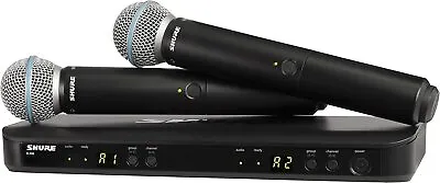 Microphone Shure BLX288/B58 Wireless System Dual Channel Handheld 2x BETA58A • $219.98