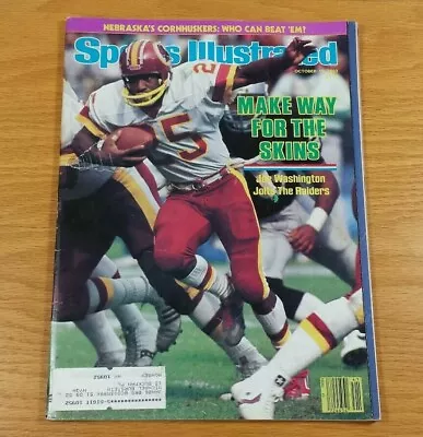 SPORTS ILLUSTRATED Vintage Issue October 10 1983 JOE WASHINGTON Redskins Cover • $4.19