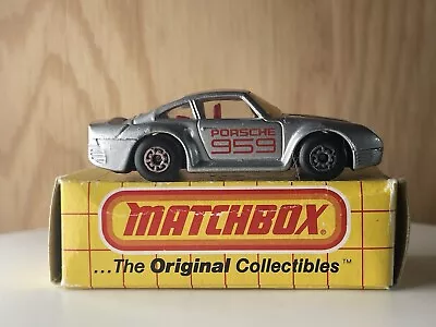 1986 Porsche 959 Matchbox MB 7  In Box Rare Vintage • $5.99