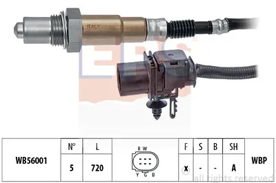 Lambda Sensor For JEEP FORD FIAT ALFA ROMEO:DUCATO Platform/Chassis 23223351 • $107.56