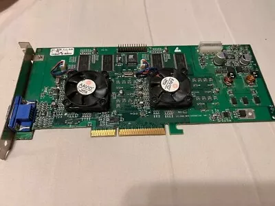 3Dfx VooDoo 5 5500 64MB AGP -BOOTS TO BIOS No Futher Testing - GPU  - Video Card • $750