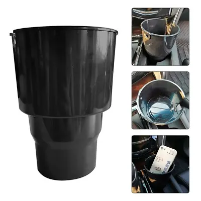 Universal Black Car Cup Holder Adapter Large Size For Truck RV Boat Car Inserts • $12.40