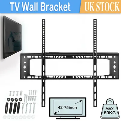 £11.99 • Buy TV Wall Bracket Mount Suit For 42 46 47 49 50 52 55 60 70 75INCH SONY LG Samsung