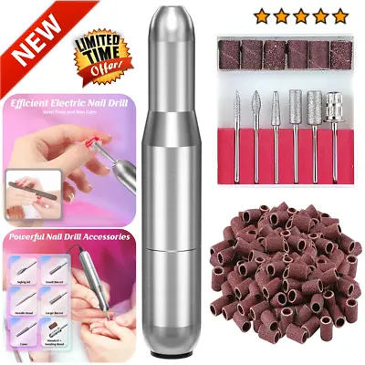 Electric Nail Drill File Professional Machine Manicure Pedicure Tool For Acrylic • $15.98