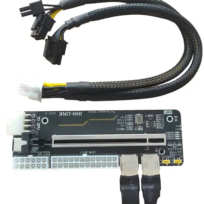JHH M.2 WIFI A/E Key External Graphics Card W/PCIe 3.0 4x PCI-E X4 Riser Cable • $43.17