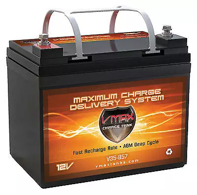 VMAX V35-857 AGM Bag Boy Navigator  Motorcaddies Klub Comp GOLF CART Battery   • $114.93