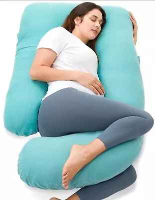 New Momcozy U-Shape 57  Pregnancy Pillows For Sleeping With Removable Cover • $34.99