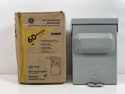 GE 60 Amps Air Condition Disconnect 240 Volts TNA60R1CP  • $18.88