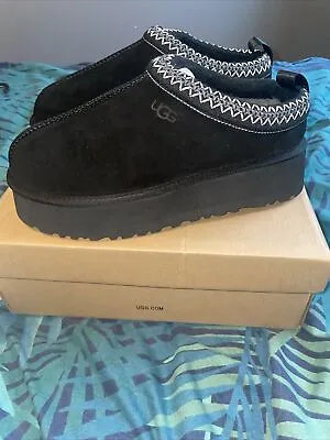 Ugg Tazz Black Slipper Platform Black Size 6uk BNWT • £40