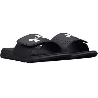 Under Armour Mens Ignite Pro Slide Athletic Sandals 3026023-001 - Black/White • $29.95