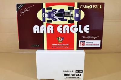 CAROUSEL 1 4704 1972 AAR EAGLE INDIANAPOLIS JERRY GRANT MYSTERY EAGLE 48 Nc • $136.33