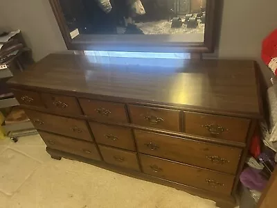 Bassett Dresser W/Mirror • $750