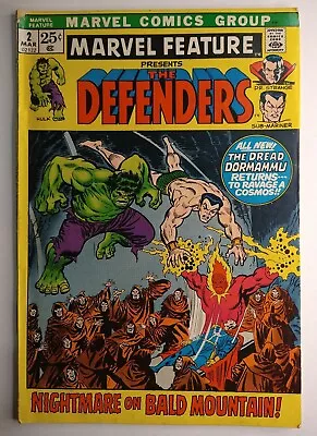 Marvel Comics Marvel Feature #2 Dormammu; 2nd Appearance Defenders VF- 7.5 • $71.99