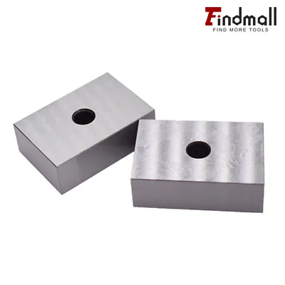 Findmall 2PC 123 Blocks Single 1/2  Hole Precision Ground Machinist Set Up Block • $18.88