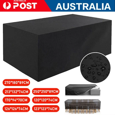 $13.09 • Buy AU Waterproof Outdoor Furniture Cover Garden Patio Rain UV Table Protector Chair