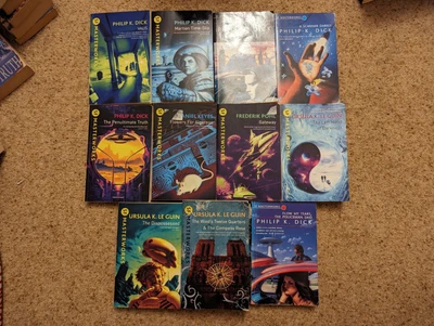 Gollancz SF Masterworks Books Job Lot Bundle Philip K Dick Ursula Le Guin Sci-Fi • £39.99