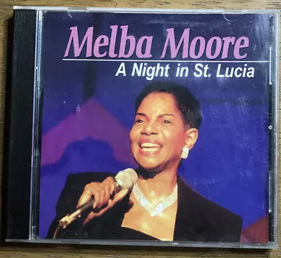 A Night In St. Lucia By Melba Moore (CD May-2002 Image Entertainment) • $14.99