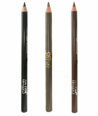 Saffron Waterproof Eyebrow Pencil Brow Liner Definer Black Blonde Dark Brown • £2.49
