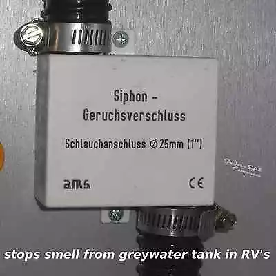 RV Caravan  ODOUR STOP S - No More Smell  Grey Water Tank - Sink Drain Trap 1  • $31.95