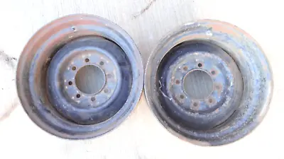 1967 1972 Ford Truck 16.5 Inch WHEELS 8 Lug Original Pair 16.5x9.75 • $650