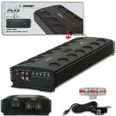 Audiopipe APMN-2000 1-channel Mono Block Car Audio Amp Amplifier 2000 Watts • $219.99