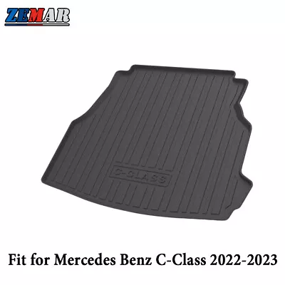 All Weather Rear Cargo Trunk Floor Mat Liner For Mercedes Benz C-Class 2022-2023 • $54.90