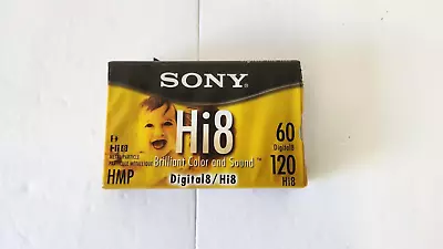 *NEW* Sony Digital8/Hi8 Camcorder Cassette Tape 60/120 Minutes *SEALED READ* • $9.99