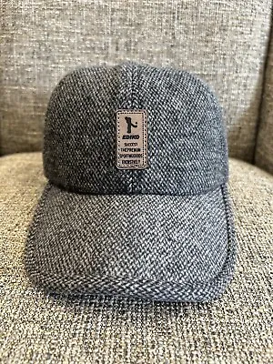 Ediko Winter Wool Cap With Ear Flaps And Adjustable Strap Gray Hunting Hat • $8.99