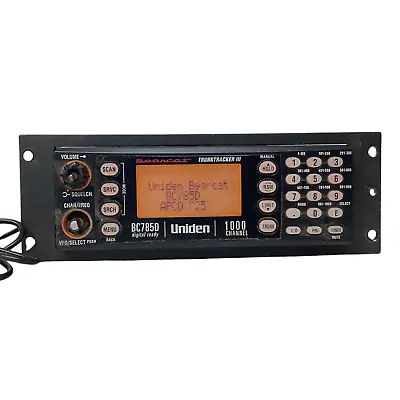 Uniden Bearcat BC785D TrunkTracker III Police Scanner Base Mobile Radio #1 • $99.99