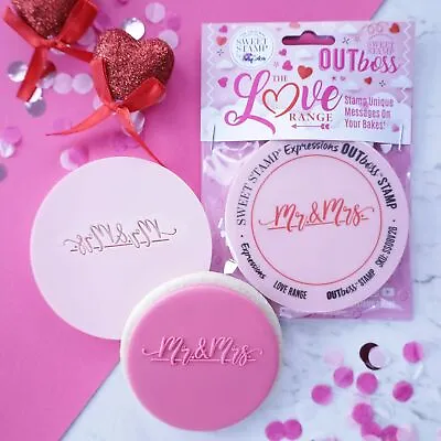 Sweet Stamp Mr & Mrs - OUTboss Love • £10.49