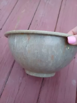 VTG TEXAS WARE Melmac Plastic 118 USA 10 Inch Mixing Bowl Confetti Speckle Grey • $20