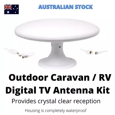 Omni Directional  Antenna Caravan Camper Boat Digital DVB TV Terrestrial DAB+ FM • $115