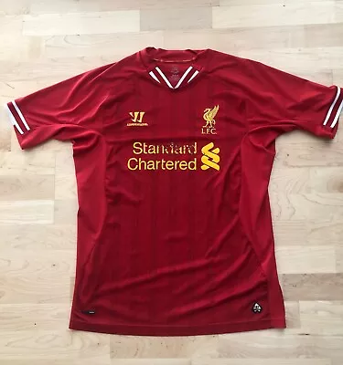 Liverpool 2013-14 Warrior Home Shirt Mens Large  • £14.99