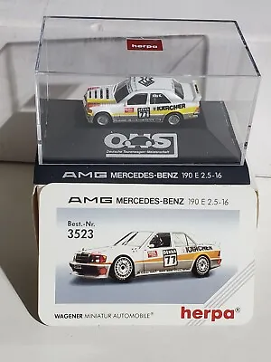 1:87 Mercedes 190E Evo I DTM 1990 AMG Kärcher Nr.77 Fritz Kreutzpointner • $13.75