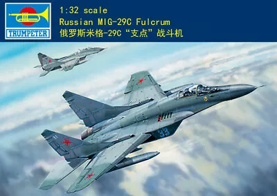 Trumpeter 03224 1/32 Russian MIG-29C  Fulcrum  Fighter Model Kit • $107.91