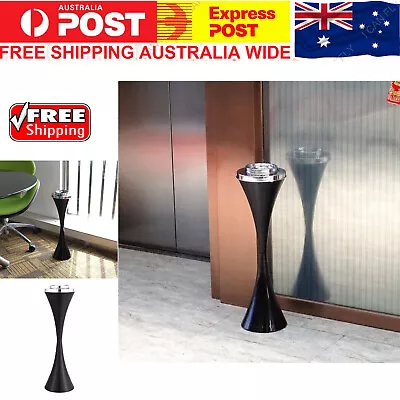  Floor Standing Ashtray Home/Office W/Lid Windproof Closable Floor Stand Outdoor • $42.74