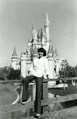 Mireille Mathieu At Disney World In Florida In The United States- 1976 Photo 5 • $5.78
